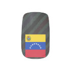 Drapeau officiel du Venezuela sur des rayures