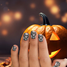 Halloween Skuls & Rose Éffrayant