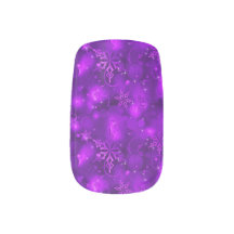 Sparkly Snowflakes, Violet : Enveloppes de Noël