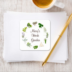 Stickers pour votre jardin d'herbes