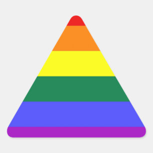 Stickers Pride LGBT (Triangle)