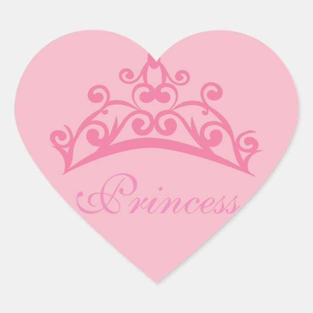Stickers Princess Tiara (Devant)