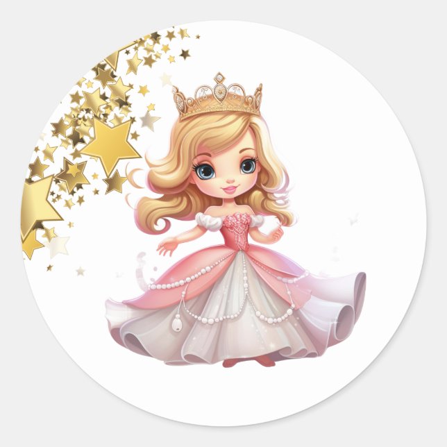 Stickers Princesse (Devant)
