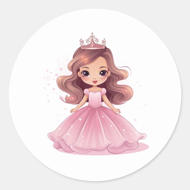 Stickers Princesse (Devant)