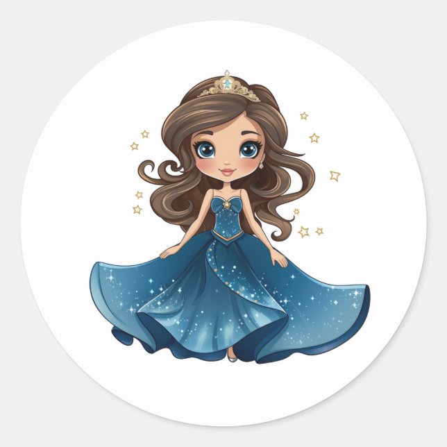 Stickers Princesse (Devant)