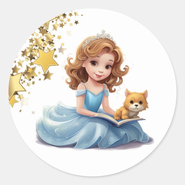 Stickers Princesse (Devant)