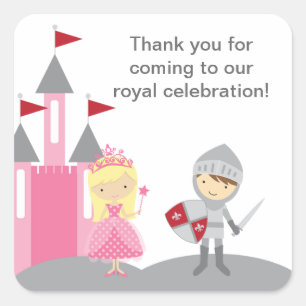 Stickers Princesse et Chevalier