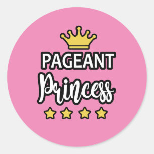 Stickers Princesse Pageant