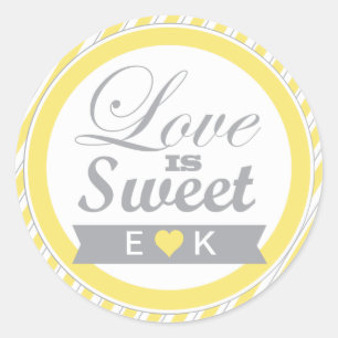 Stickers Privilège Jaune et Grey