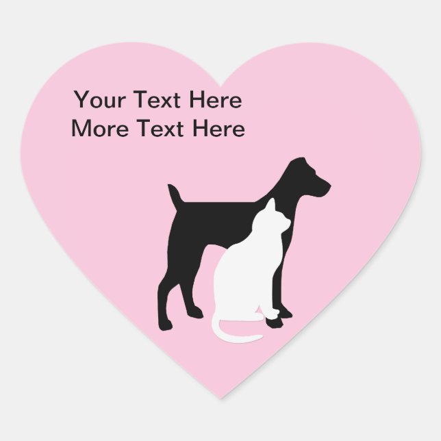 Stickers professionnels Pet Care (Devant)