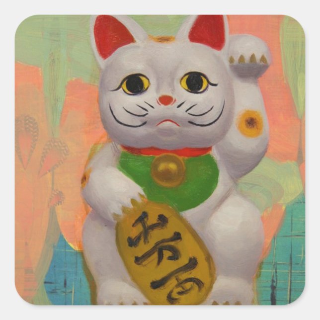Stickers Prosperity Cat (Devant)