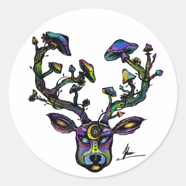 Stickers Psydeer (Devant)
