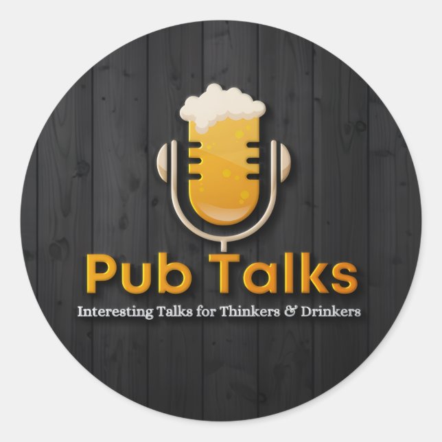 Stickers Pub Talks (Devant)