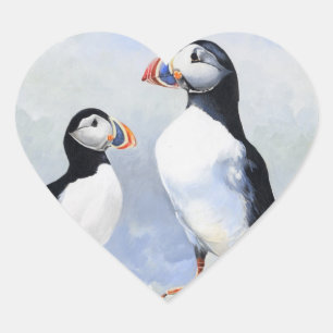 Stickers Puffins