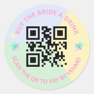 Stickers QR/Venmo des années 90