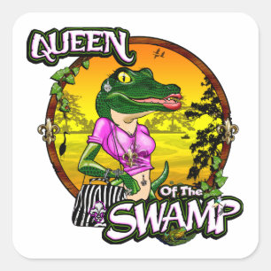 Stickers Queen Of The Swamp