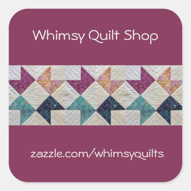 Stickers Quilt personnalisés (Devant)