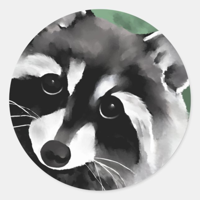 Stickers Raccoon (Devant)