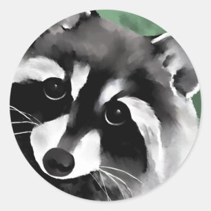 Stickers Raccoon
