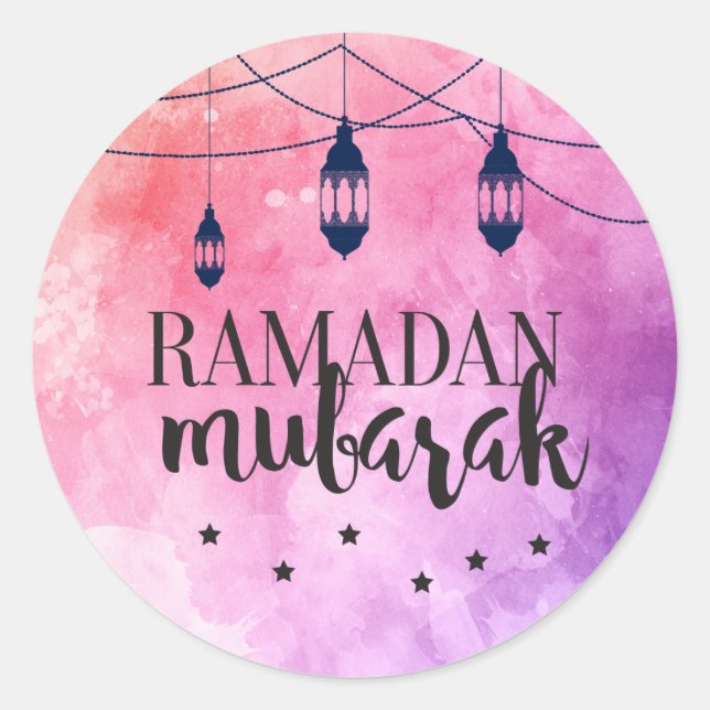 Stickers Ramadan Moubarak, Stickers Aïd Moubarak (Devant)