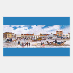 Stickers Rectangle Broadway NYC 1810