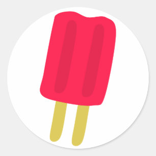 Stickers Red Popsicle