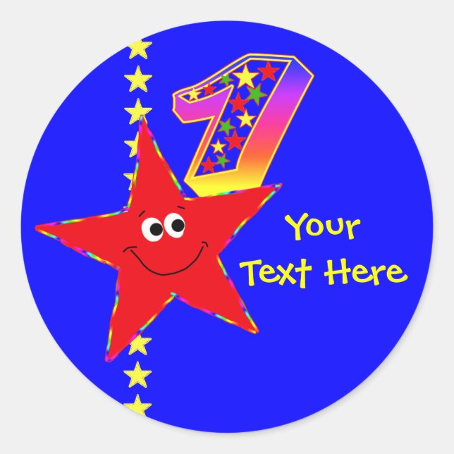 Stickers Red Star 1er anniversaire (Devant)