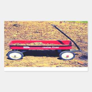 Stickers Red Wagon