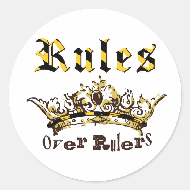 Stickers Règles du Maréchal (Devant)
