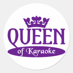 stickers Reine du Karaoké