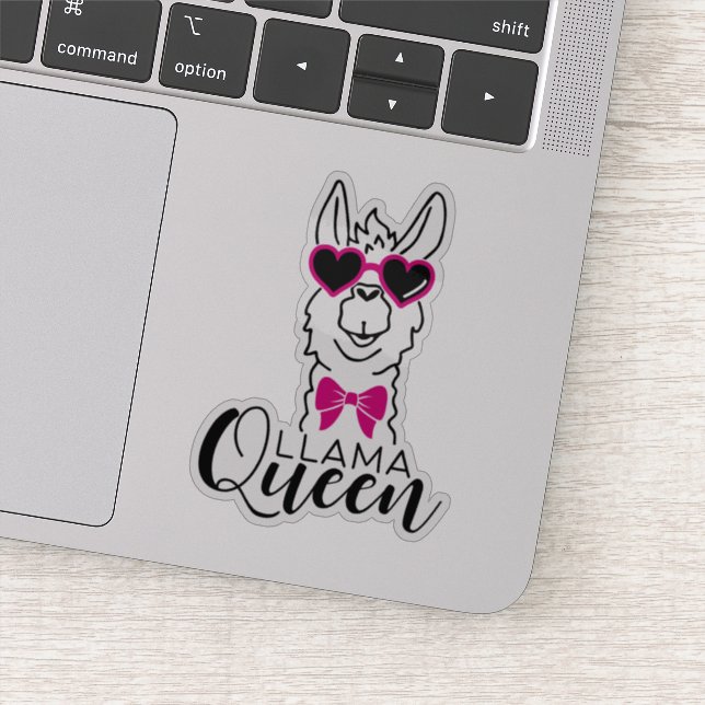 Stickers Reine Llama (Détail)