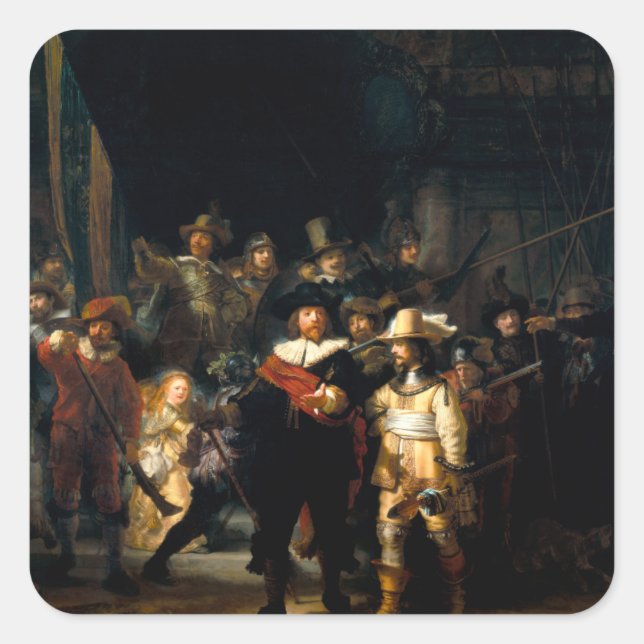 Stickers Rembrandt Watch (Devant)