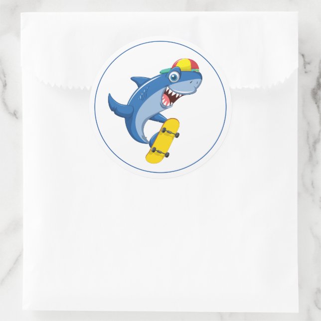 Stickers Requin (Sac)