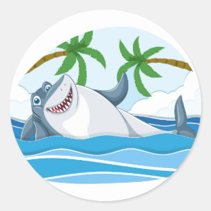 Stickers Requin