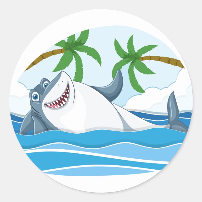 Stickers Requin (Devant)