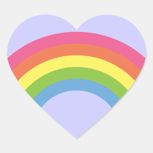Stickers rétro Rainbow des années 80 (Devant)