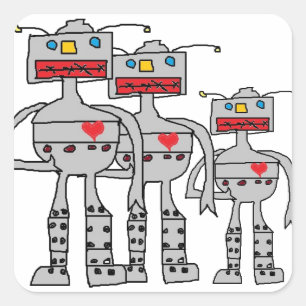 Stickers Robot