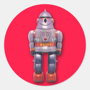 Stickers robots japonais (feuille de 6)