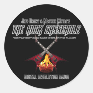 Stickers Rock Casserole 3" brillants