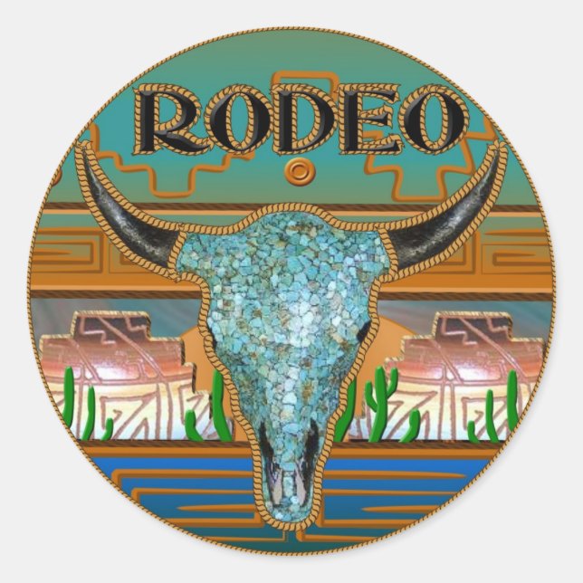 Stickers Rodeo Concho (Devant)