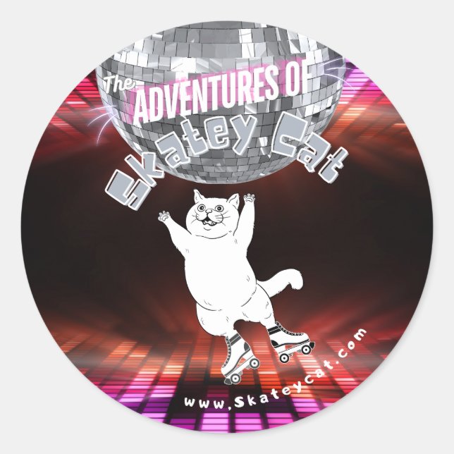 Stickers ronds classiques (Devant)