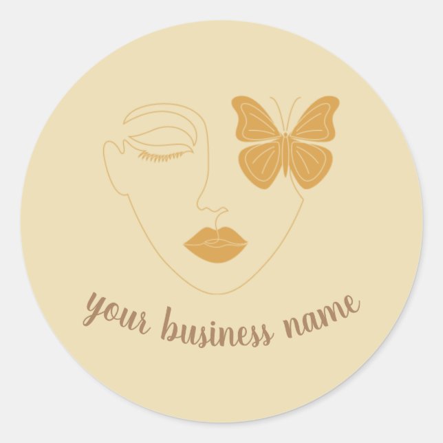 Stickers ronds classiques (Devant)