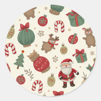 Stickers ronds classiques