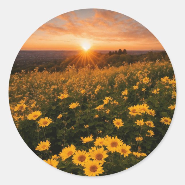 Stickers ronds classiques (Devant)