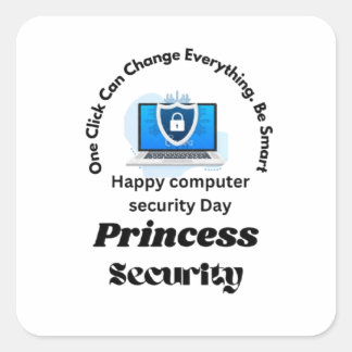 Stickers ronds classiques JOURNÉE DE SÉCURITÉ DE L