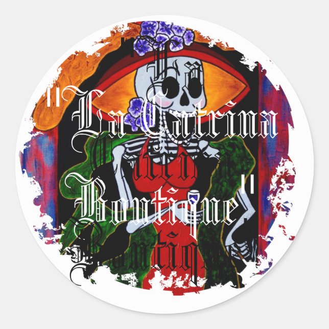 Stickers ronds désespérés (Devant)