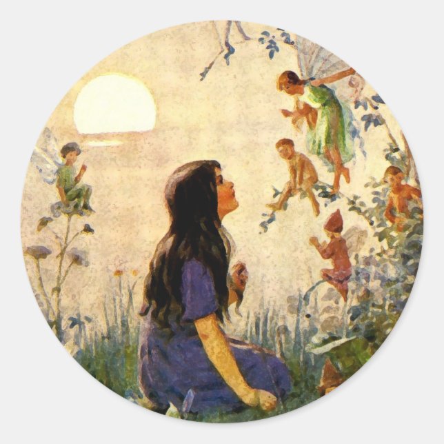 Stickers ronds Fairy Secrets (Devant)