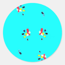 Stickers ronds "Fragments"