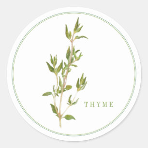 Stickers ronds FRAIS THYME