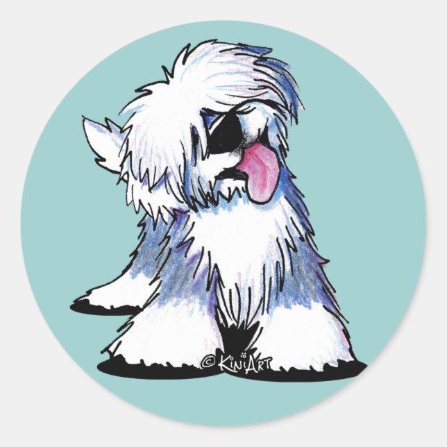 Stickers ronds KiniArt OES (Devant)